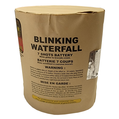 BLINKING WATERFALL - K&H Distributing Fireworks